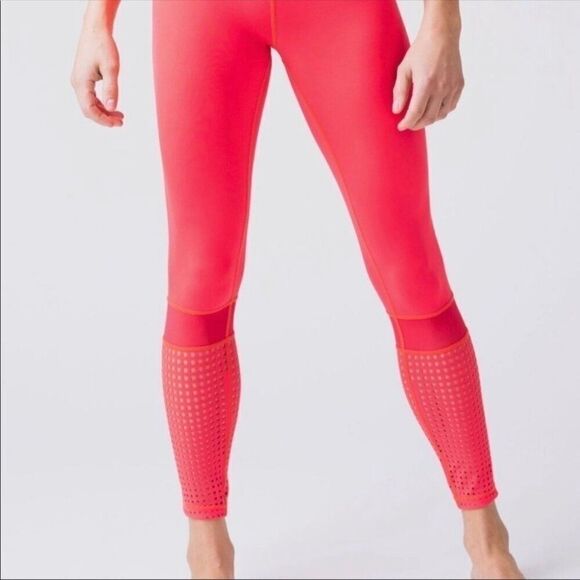 Zyia Active Sunset Block Chill Light N Tight 7/8 Leggings Size 6-8 - Picture 1 of 11